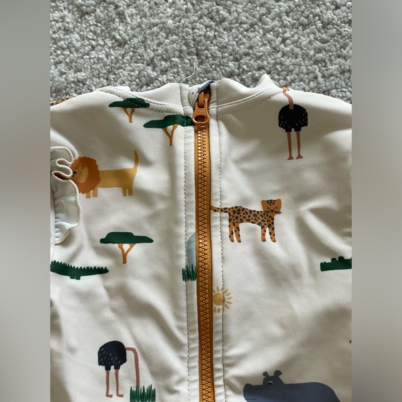 Liewood Sille Swimsuit in Ecru - Picture 5 of 9